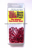 Tru Turn CATFISH HOOK, O’SHAUGHNESSY, LARGE RING EYE, BLOOD RED  733BL