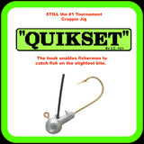 Quikset Weedless Crappie Jigs sku001