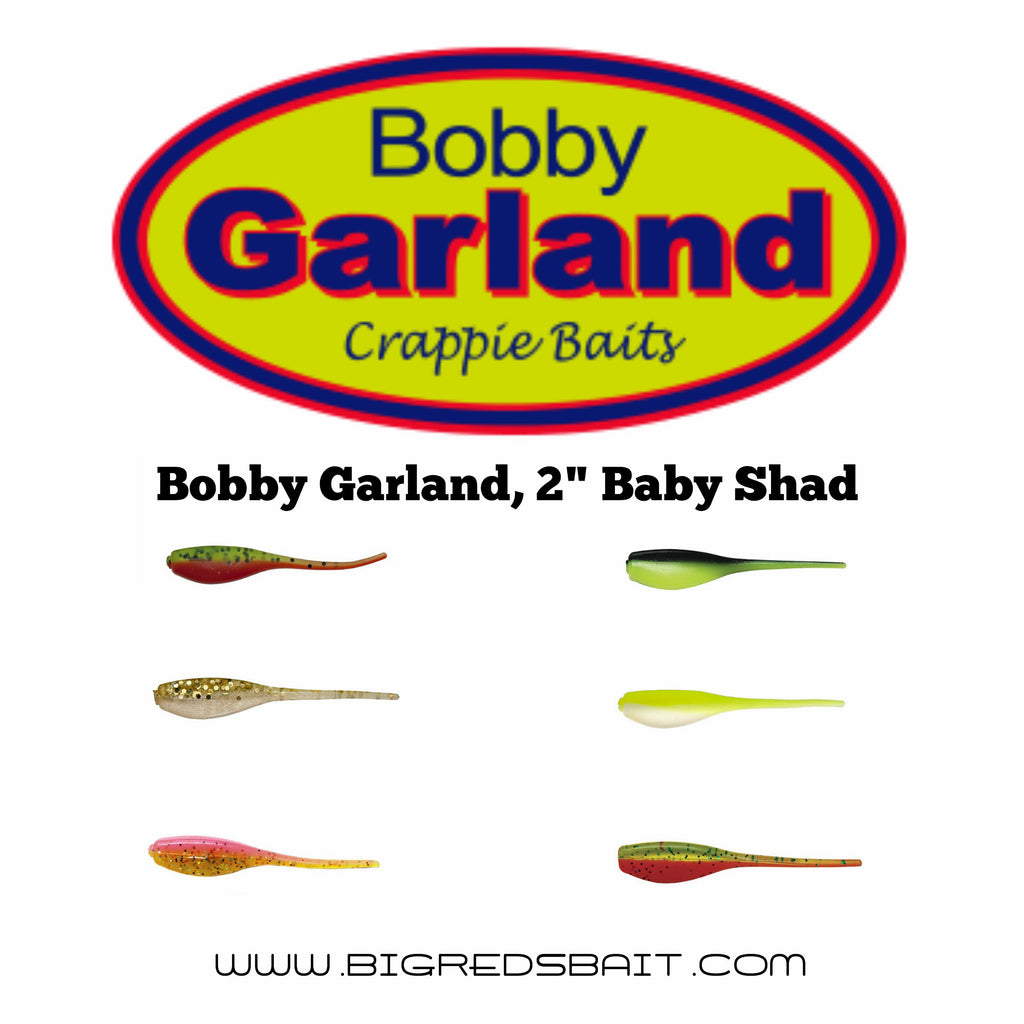 Bobby Garland, 2 Baby Shad – Big Red's Bait
