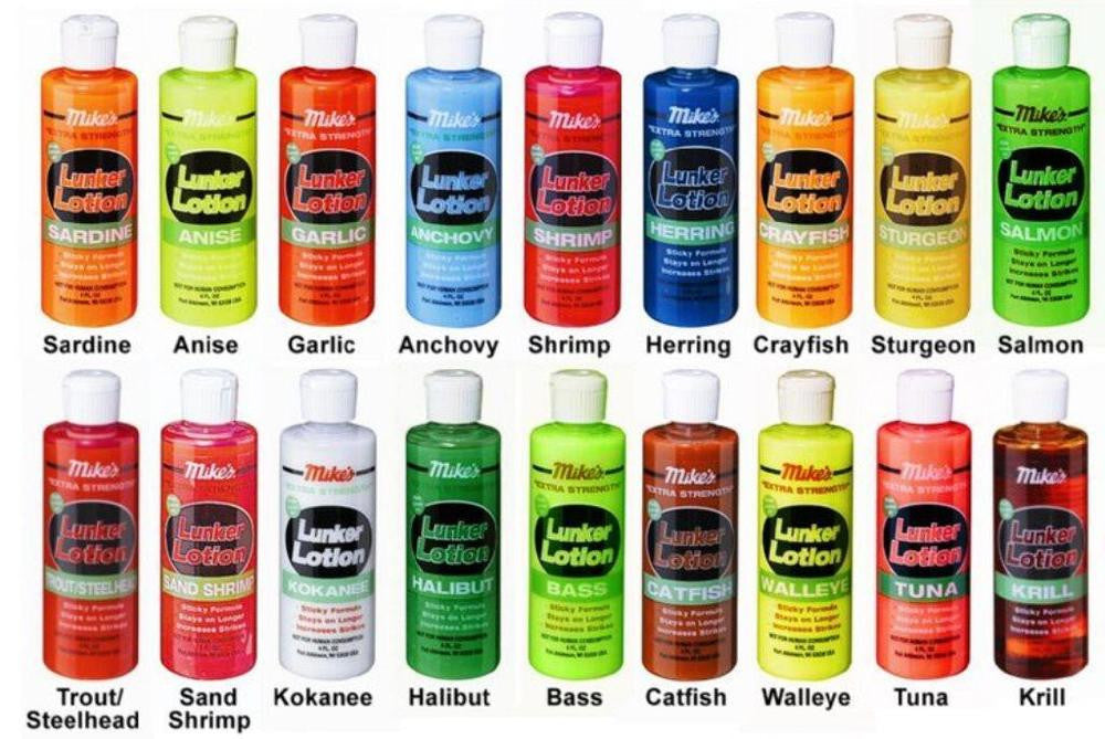 MIKE'S LUNKER LOTION - FRED'S CUSTOM TACKLE