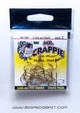 MR. CRAPPIE WALLY MARSHALL CAM-ACTION HOOKS Gold sku002