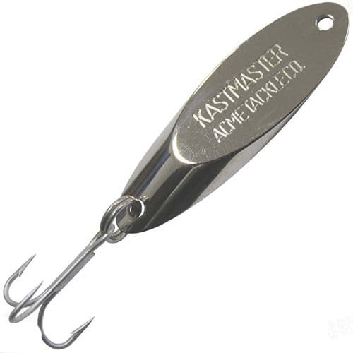 Vintage Acme Kastmaster, 3/8oz nickel fishing spoon #19944