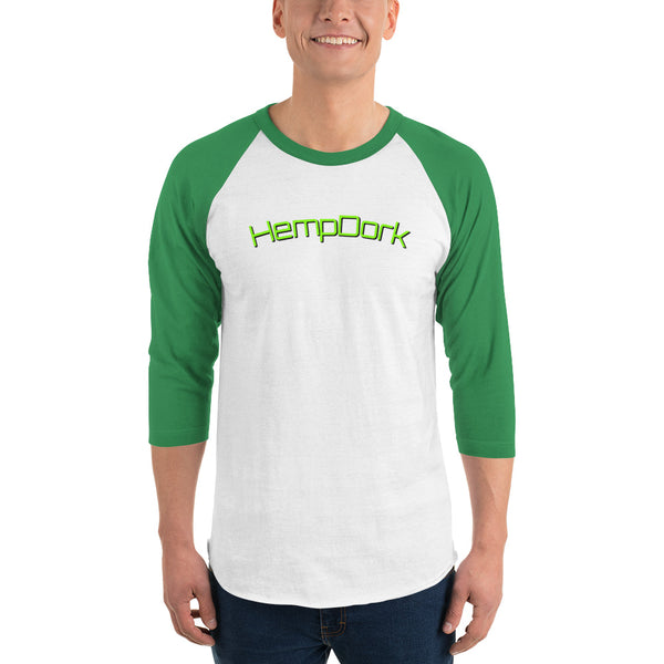 Hemp dork 3/4 sleeve T Shirt