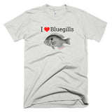 Short-SleeveI love Bluegills T-Shirt